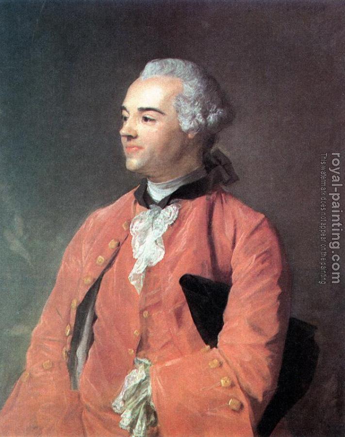 Jean-Baptiste Perronneau : Portrait of Jacques Cazotte